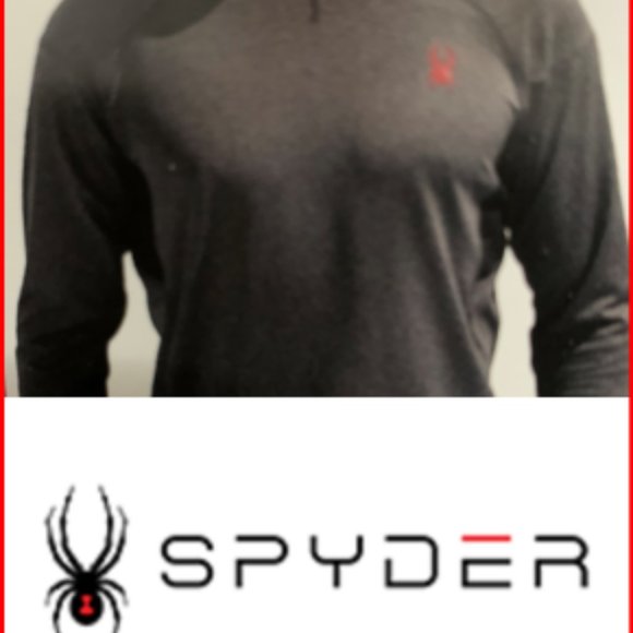 NWT SPYDER Active Sport Long Sleeve ProWeb Base Layer Pullover Shirt SIze M - Picture 1 of 11
